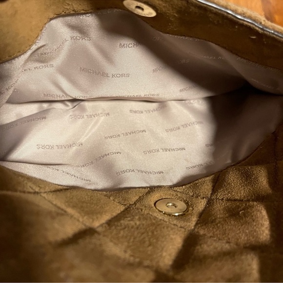Michael Kors Suede Shoulder Bag - Picture 5 of 7